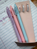 Colored Gel Ink Pens