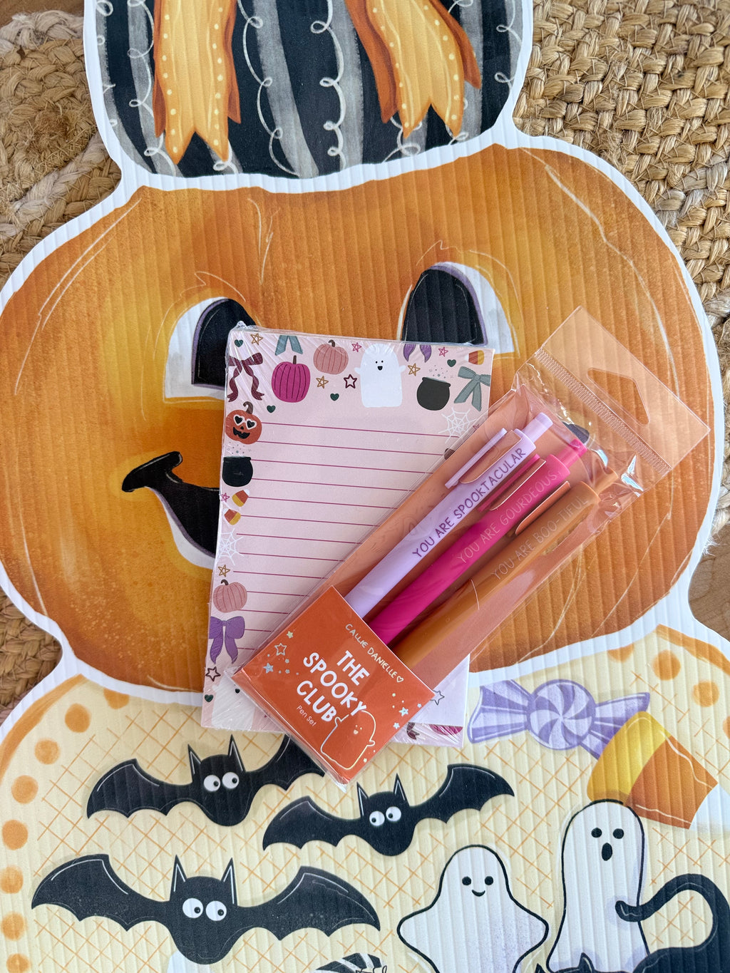 Callie Danielle Halloween & Coquette Bow Notepad